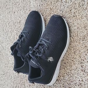 Black sneakers